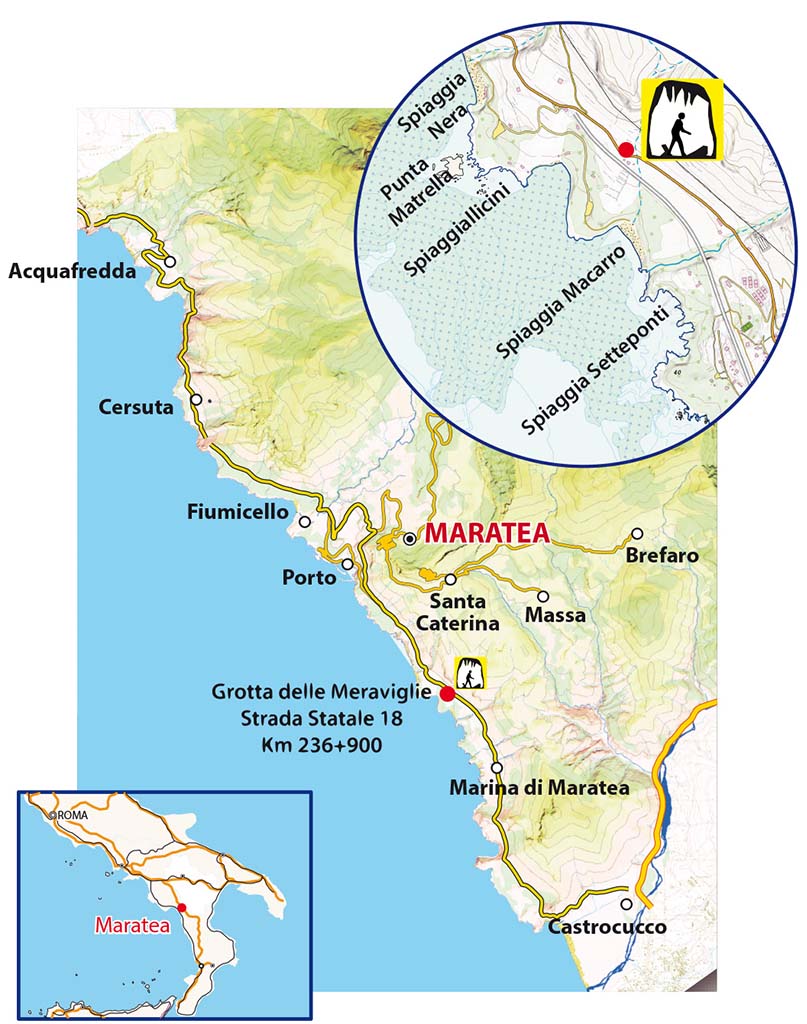 vivilemuse ubicazione grotta delle meraviglie territorio